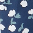 dark blue floral