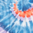 light purple multi tie dye