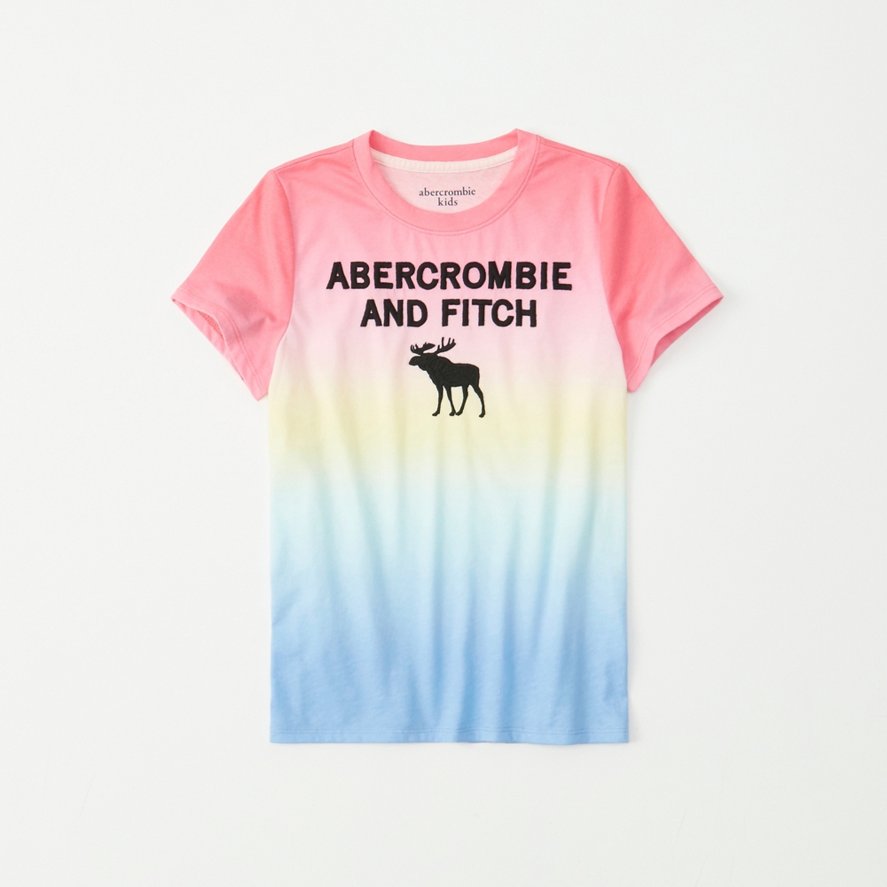 embroidered logo tee