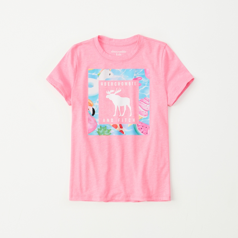 short-sleeve logo graphic tee