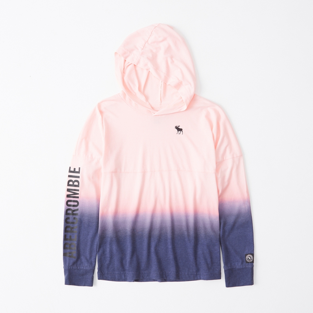 long-sleeve hooded tee