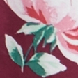 burgundy floral