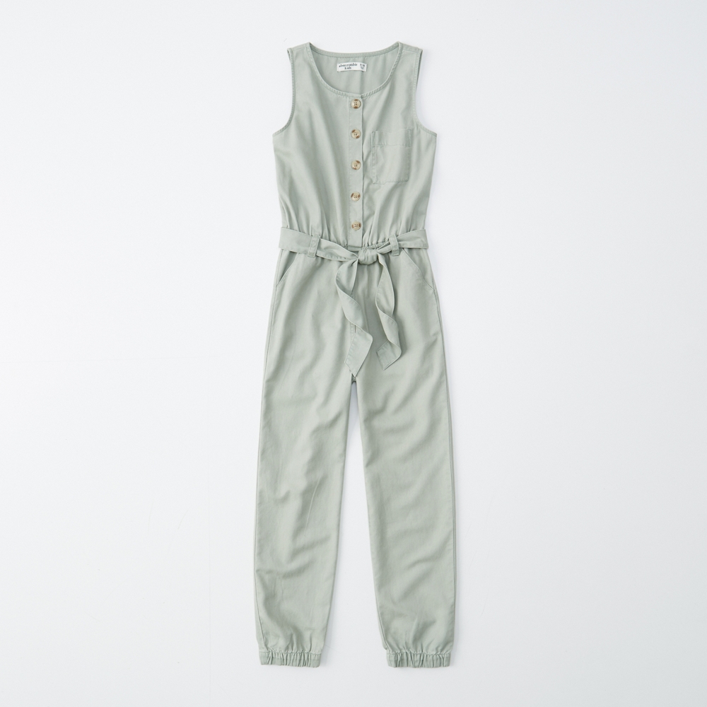 utility button-up jumpsuit