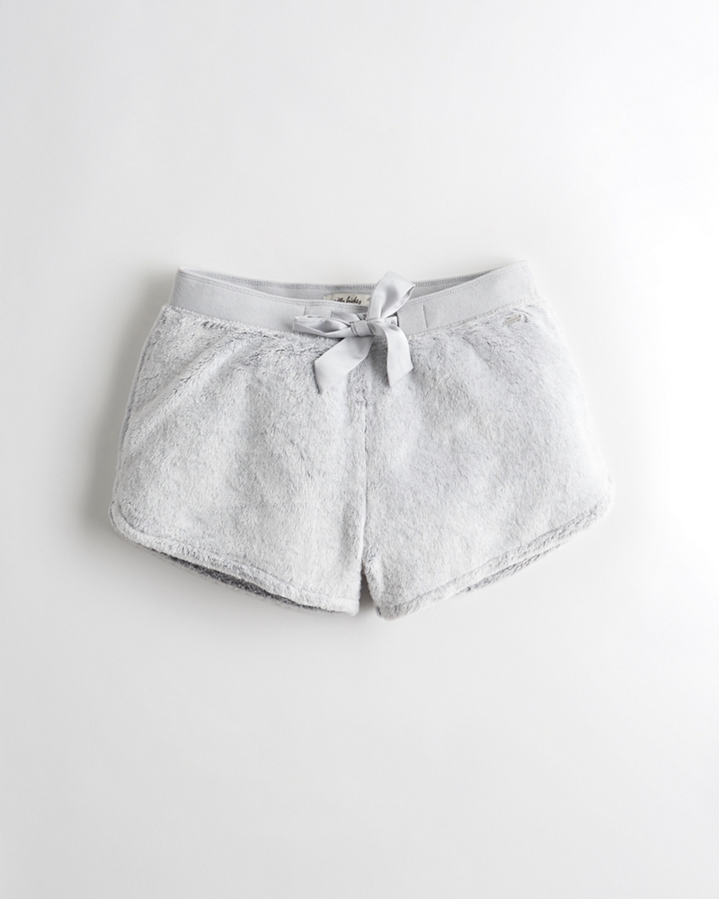 hollister sherpa shorts