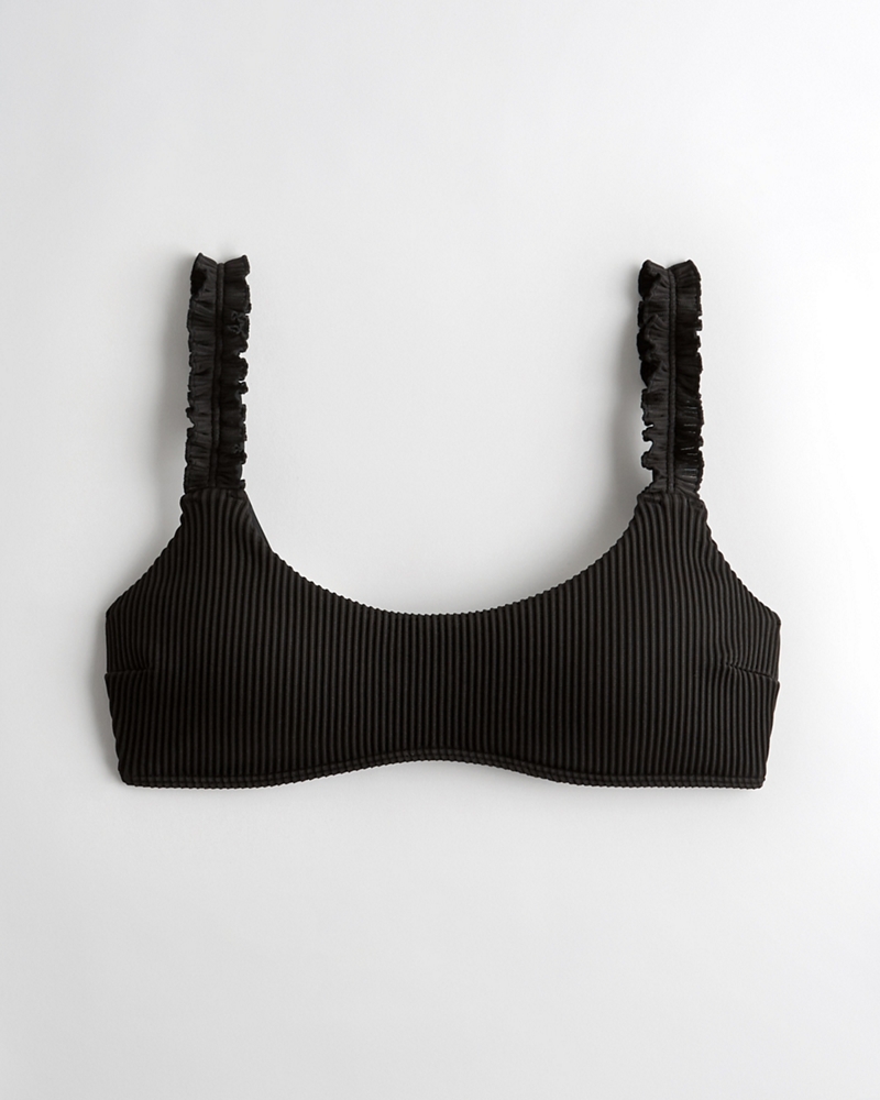 hollister ribbed scoop bikini