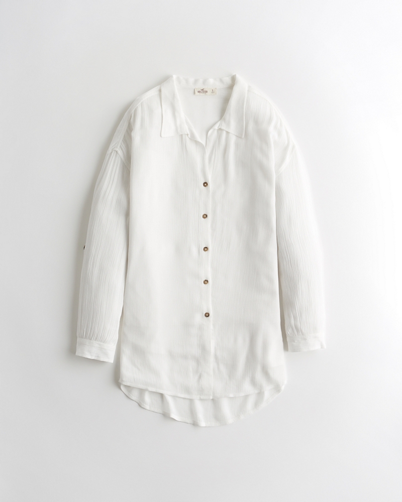 hollister swim cover up