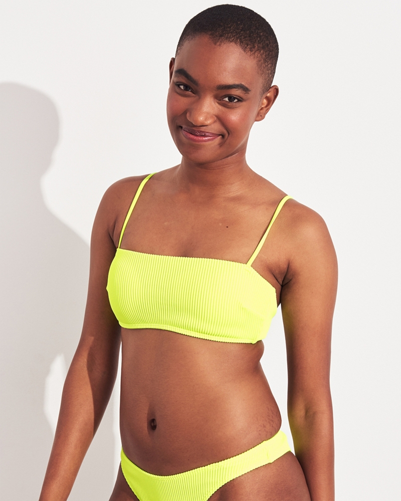 hollister bandeau bikini top