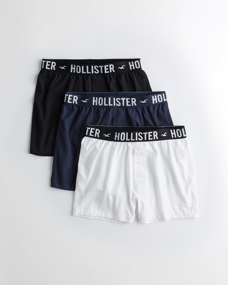 Hollister - 3-Pack Pattern Boxers