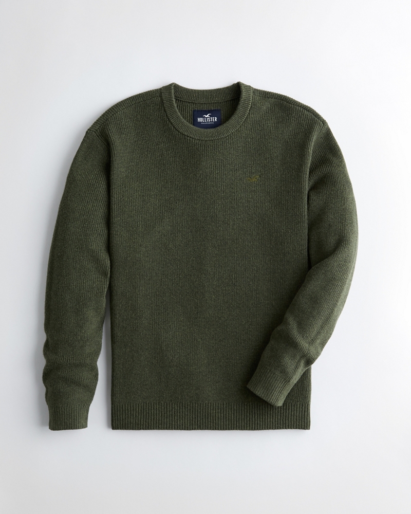 crew neck sweater hollister