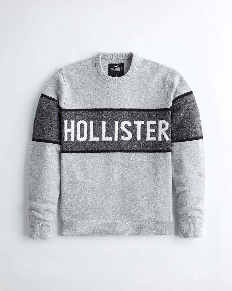 hollister black sweater