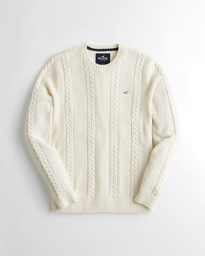 crew neck sweater hollister