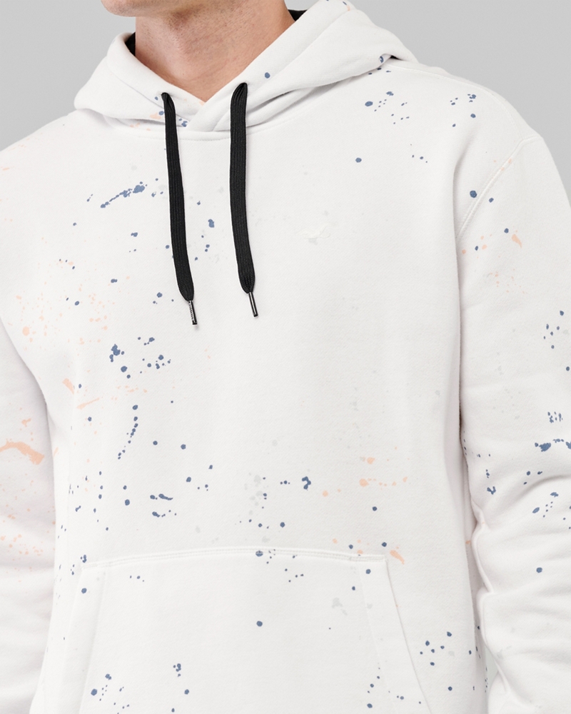 abercrombie paint splatter hoodie