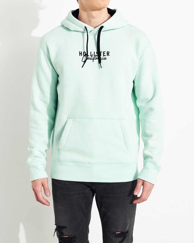 hollister embroidered hoodie