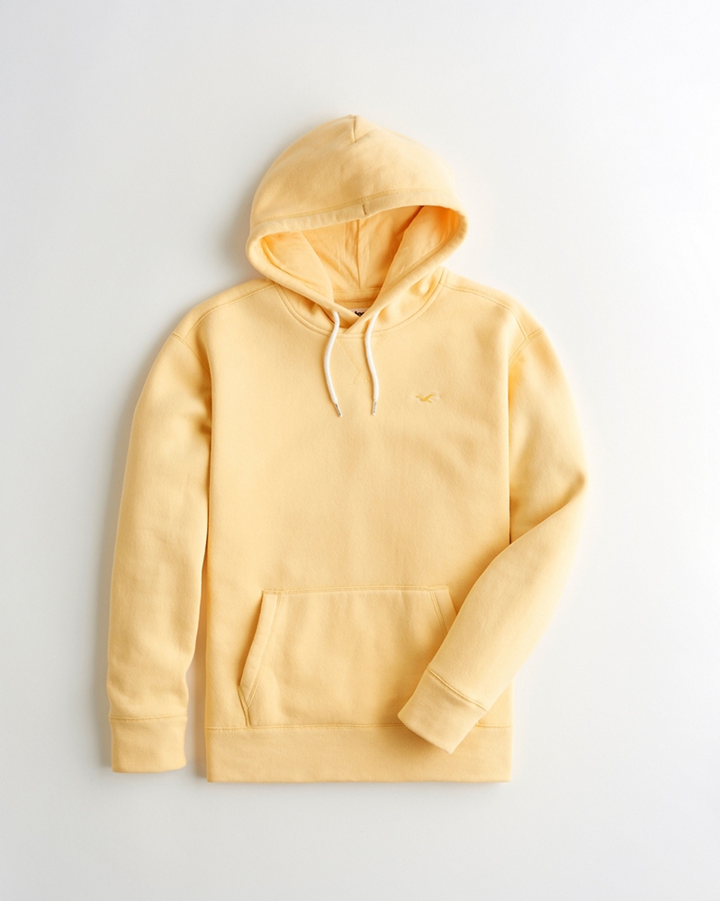 yellow hollister sweatshirt