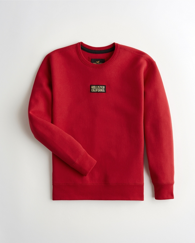 logo crew sweatshirt