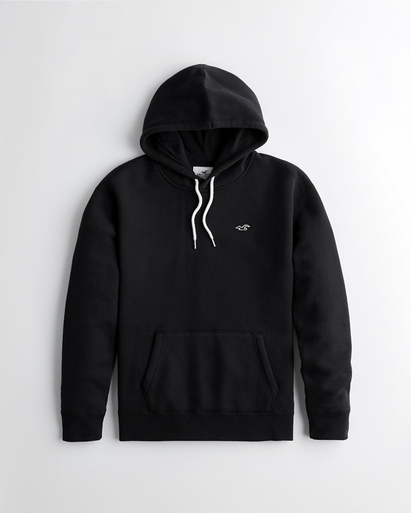 hollister black hoodies