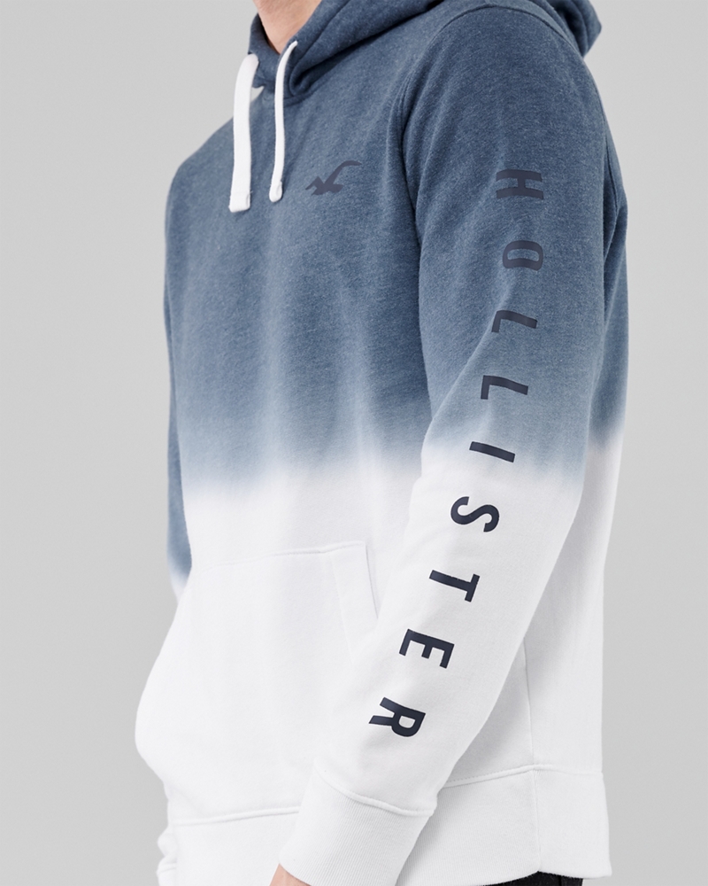 hollister dip dye hoodie