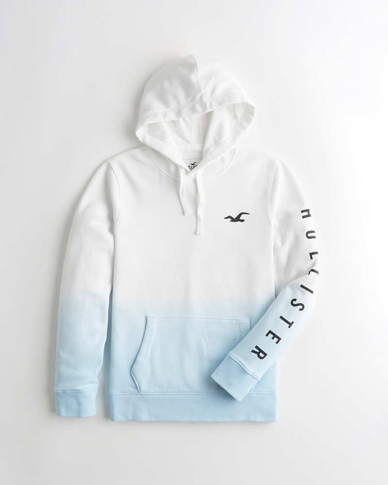 hollister dip dye hoodie