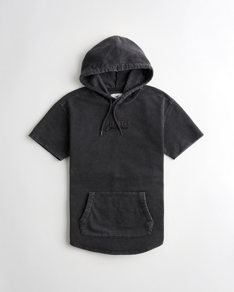 short sleeve lightweight hoodie