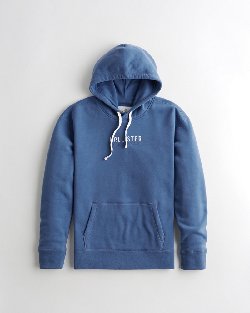 blue hollister hoodie