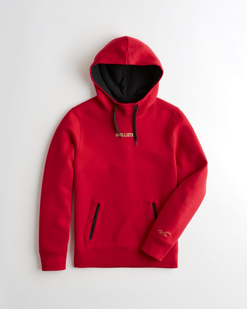 hollister neoprene hoodie