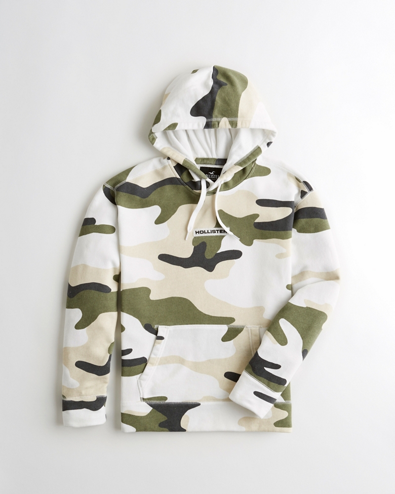 hollister camouflage pullover