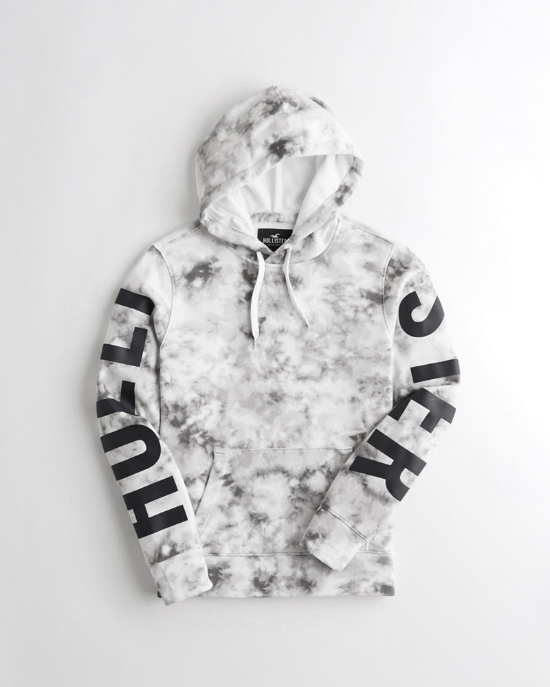 hollister hoodie tie dye