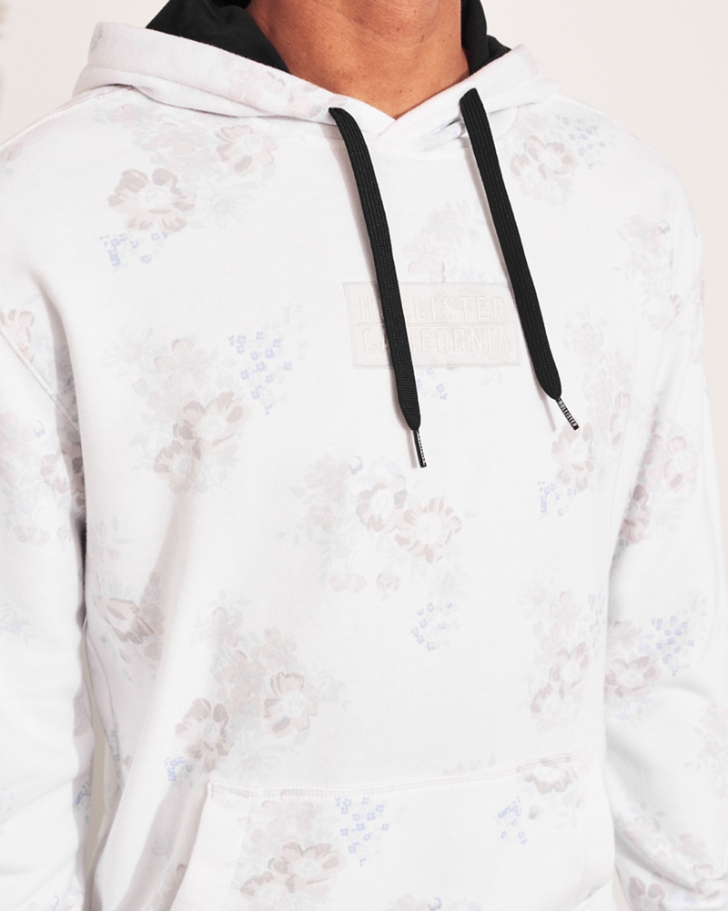 hollister floral hoodie