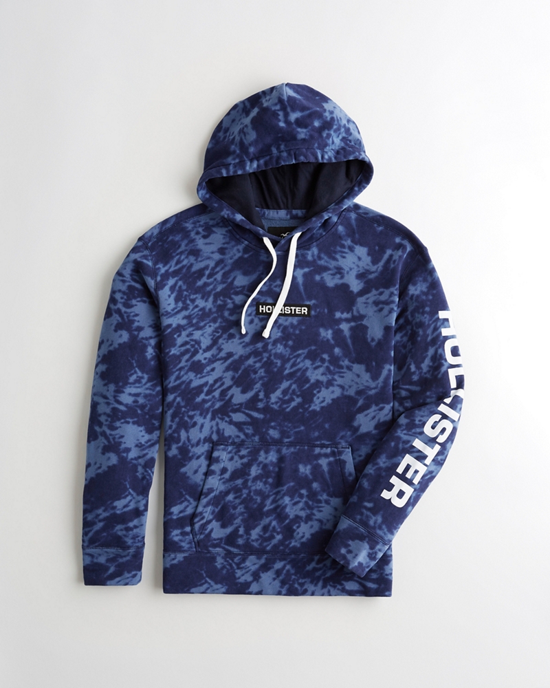 hollister hoodie tie dye