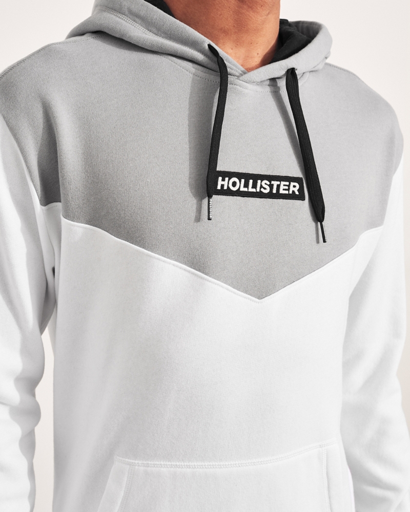 hollister tan hoodie