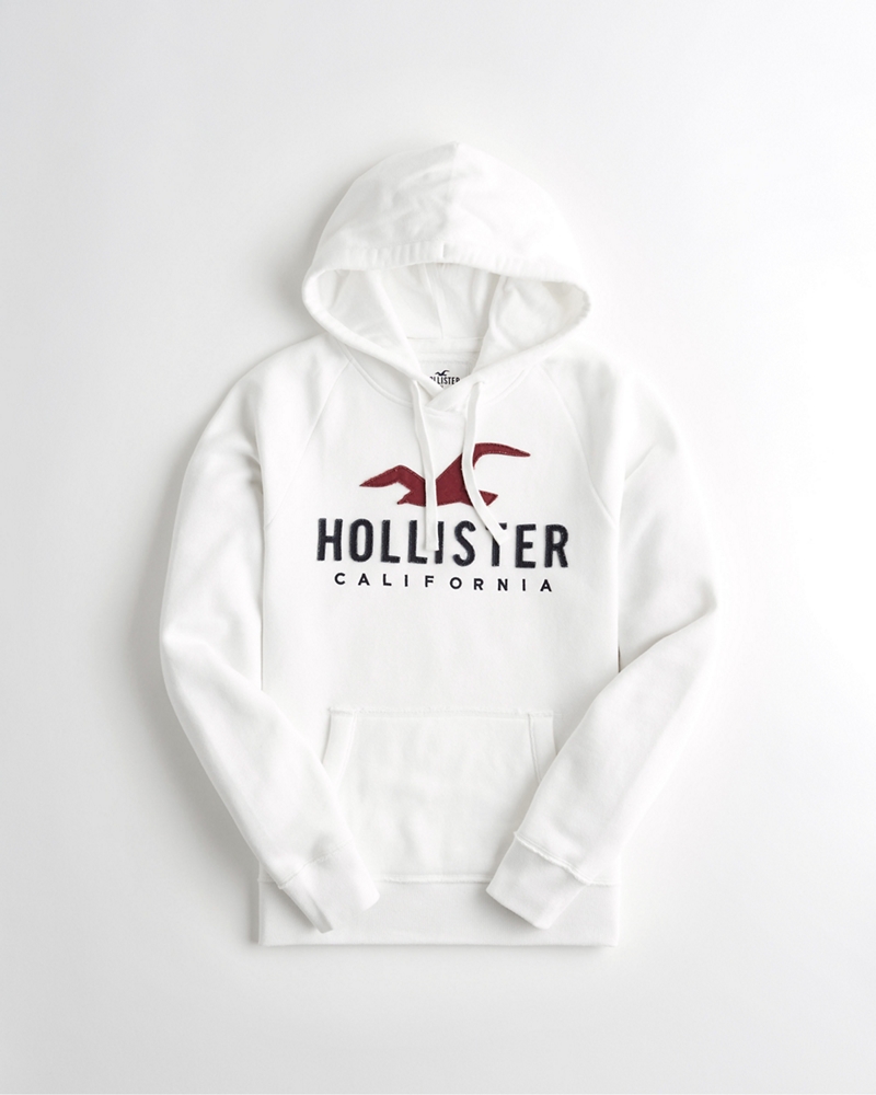 hollister white sweatshirt