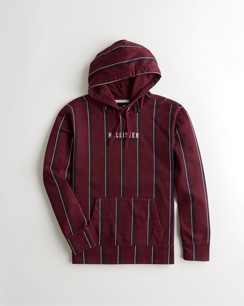 burgundy hollister hoodie