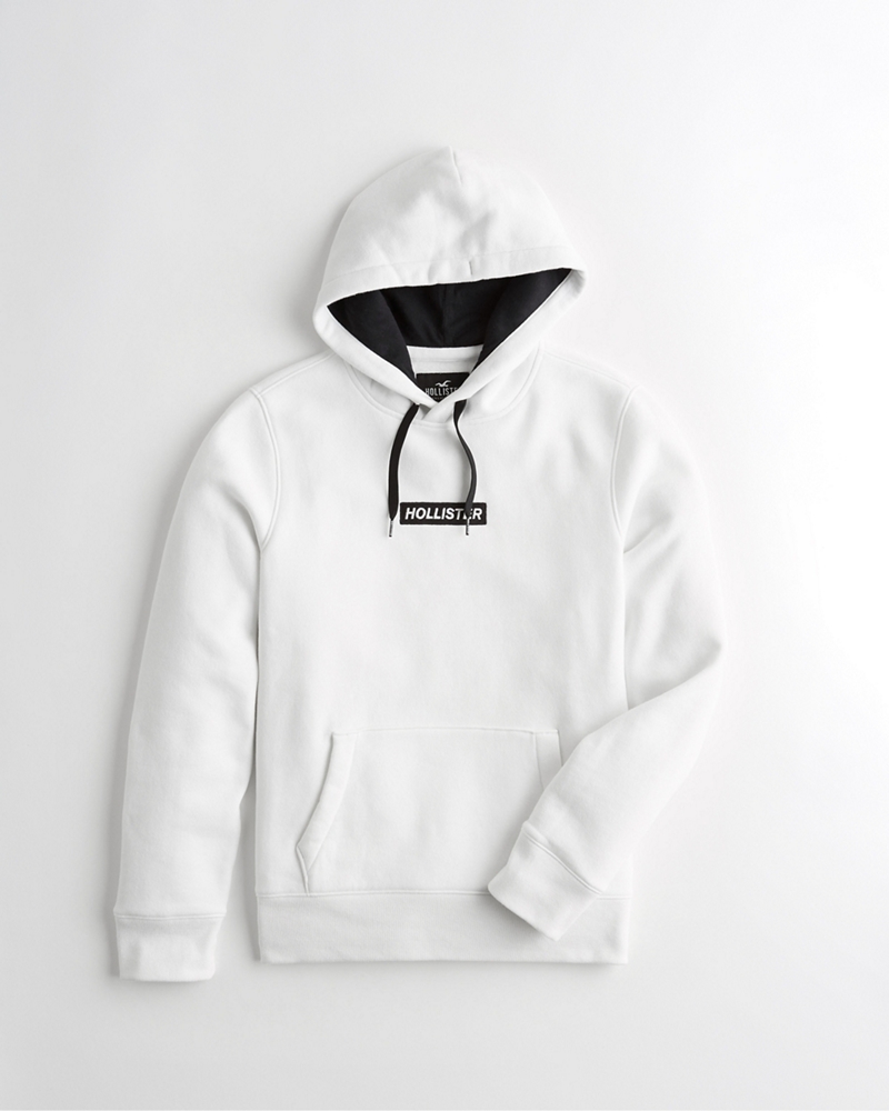 abercrombie box logo hoodie