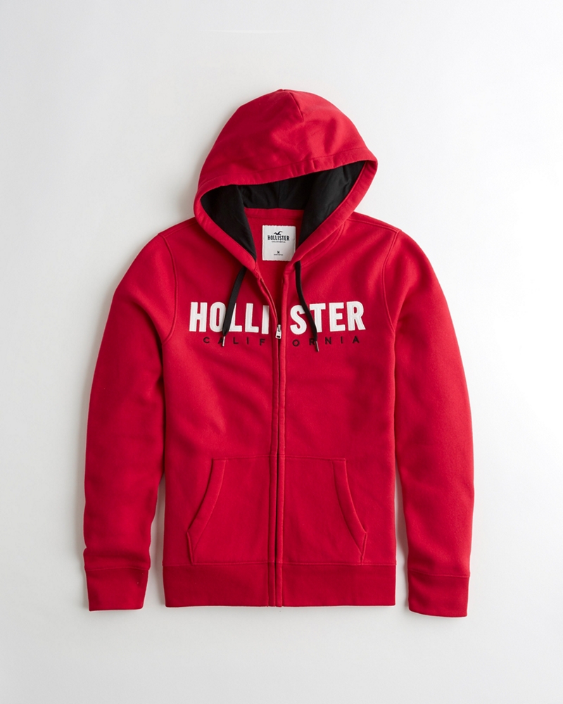 hollister zipper sweater