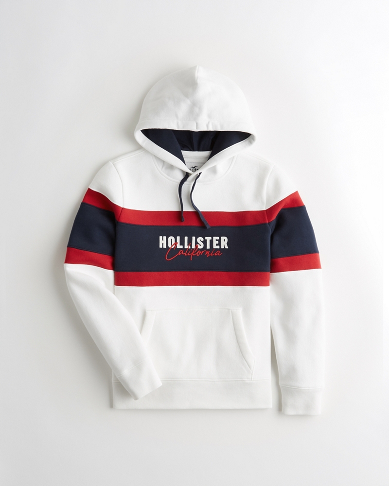 hollister logo hoodies