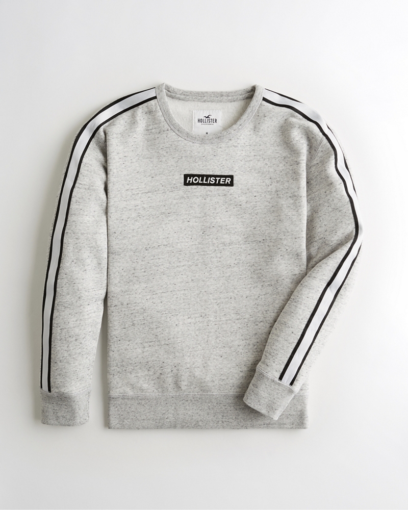 hollister logo crewneck sweatshirt