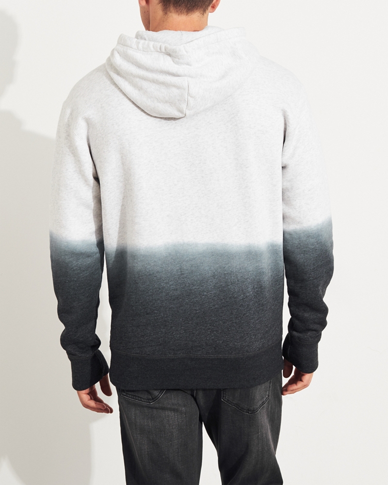 hollister dip dye hoodie