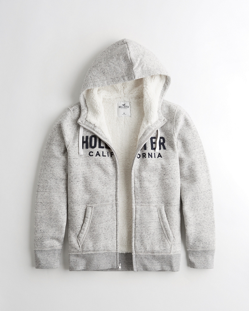 gilly hicks sherpa hoodie