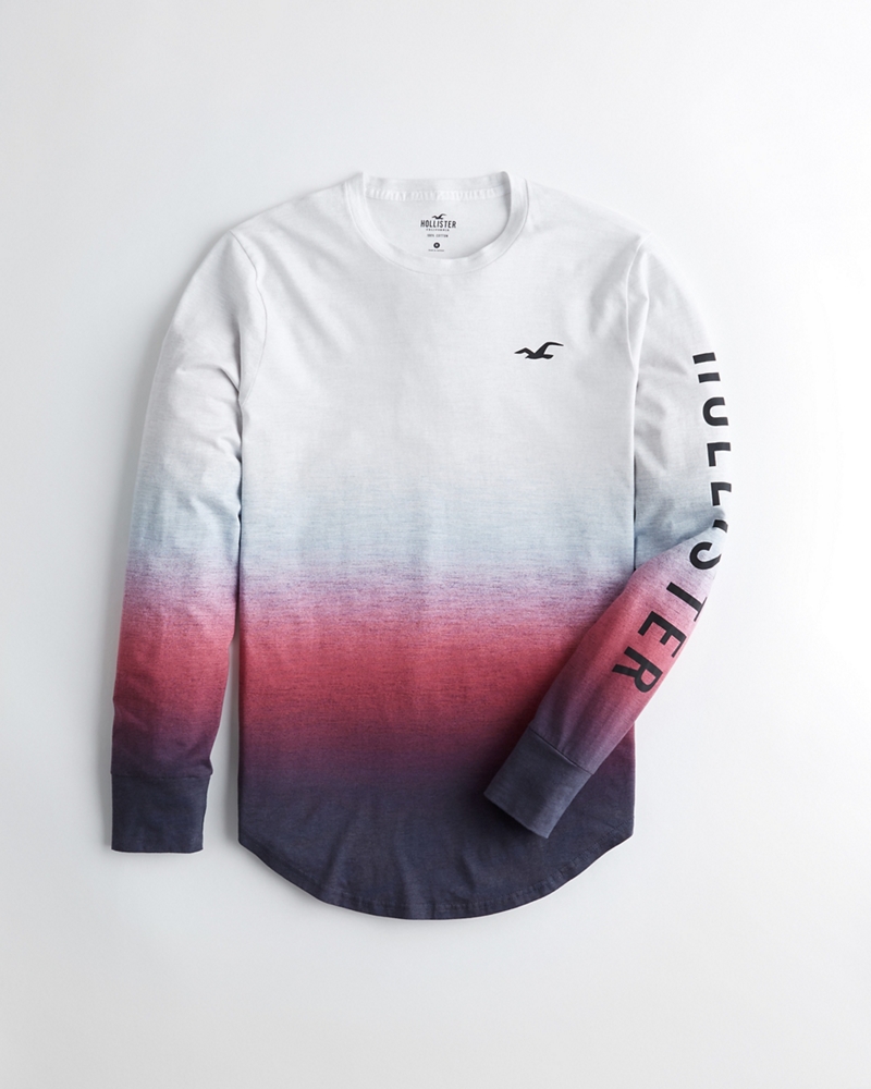 hollister ombre long sleeve