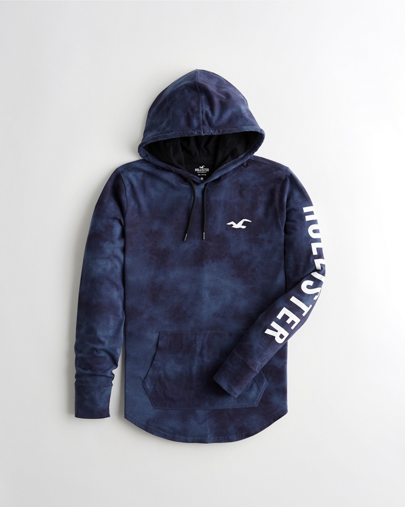 hollister hoodie tie dye