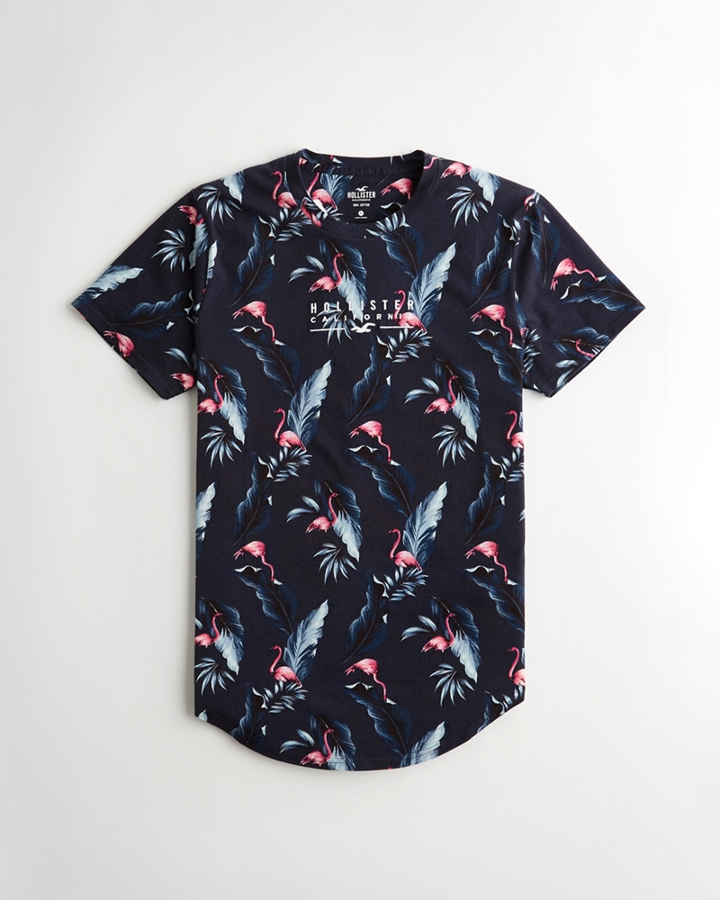 floral hollister shirt