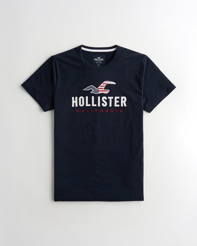 hollister graphic tees