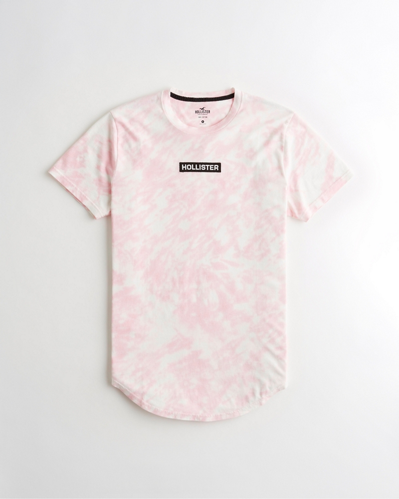 hollister box logo tee