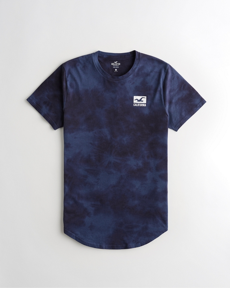 tie dye hollister shirt