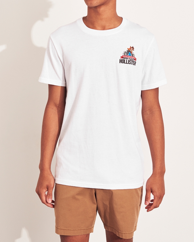 hollister crash bandicoot shirt