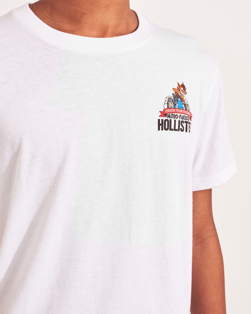 hollister crash bandicoot shirt