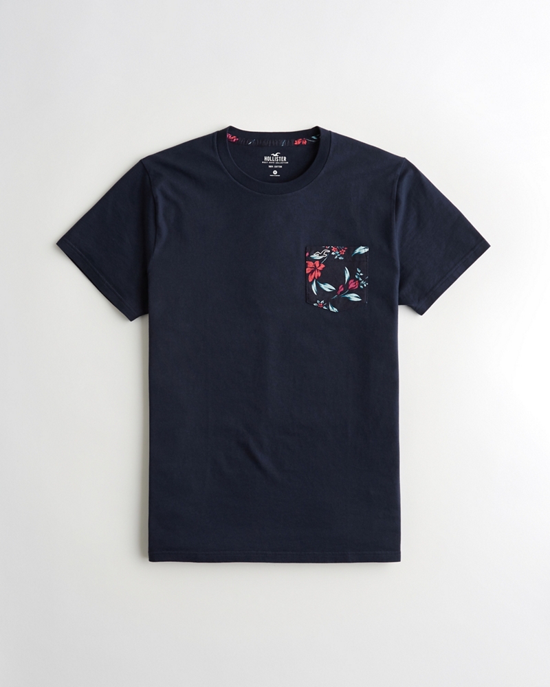 hollister crew neck t shirt