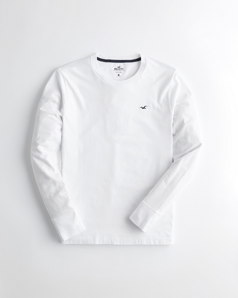 hollister magliette maniche lunghe