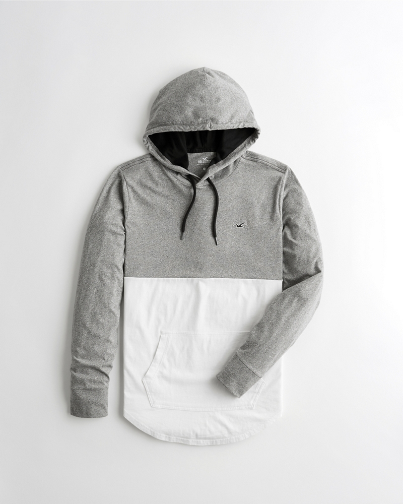 hollister hooded tee