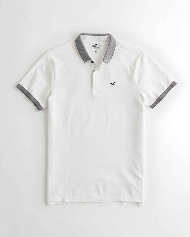 hollister epic flex polo